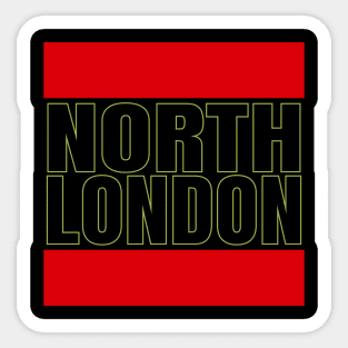 london north Sticker